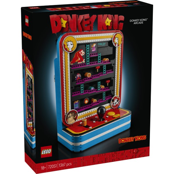 Фото - Конструктор LEGO Super Mario Аркадна гра Donkey Kong™ (72051)
