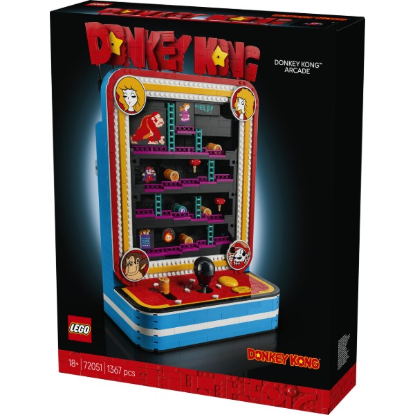 Фото - Конструктор LEGO Super Mario Аркадна гра Donkey Kong™ (72051)