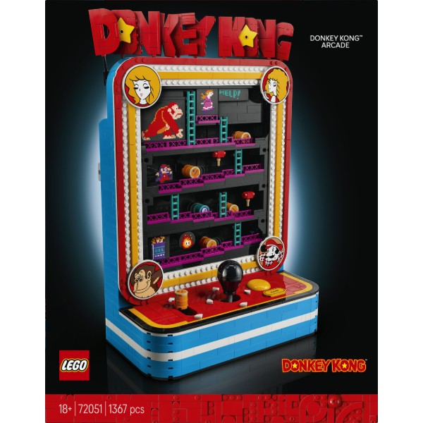 Фото - Конструктор LEGO Super Mario Аркадна гра Donkey Kong™ (72051)
