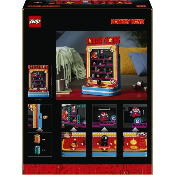 Фото - Конструктор LEGO Super Mario Аркадна гра Donkey Kong™ (72051)