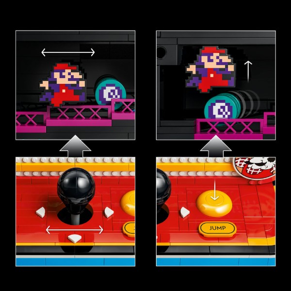 Фото - Конструктор LEGO Super Mario Аркадна гра Donkey Kong™ (72051)