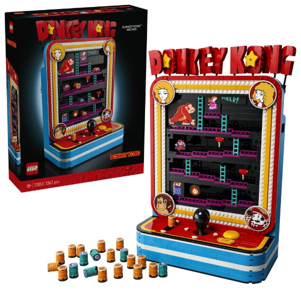 Фото - Конструктор LEGO Super Mario Аркадна гра Donkey Kong™ (72051)