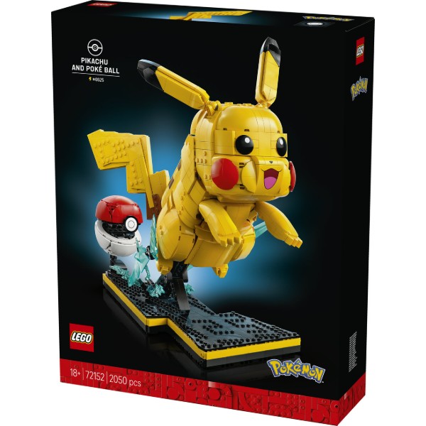 Фото - Конструктор LEGO Pokémon Пикачу и покебол (72152)