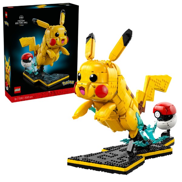Фото - Конструктор LEGO Pokémon Пикачу и покебол (72152)