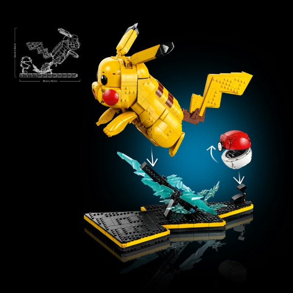 Фото - Конструктор LEGO Pokémon Пикачу и покебол (72152)