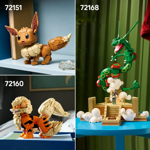 Фото - Конструктор LEGO Pokémon Покебол со знаковыми моментами работы Тренеров (72154)