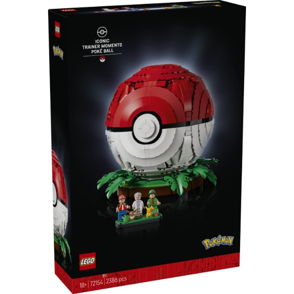 Фото - Конструктор LEGO Pokémon Покебол со знаковыми моментами работы Тренеров (72154)