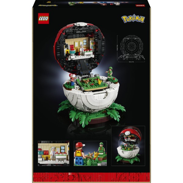 Фото - Конструктор LEGO Pokémon Покебол со знаковыми моментами работы Тренеров (72154)
