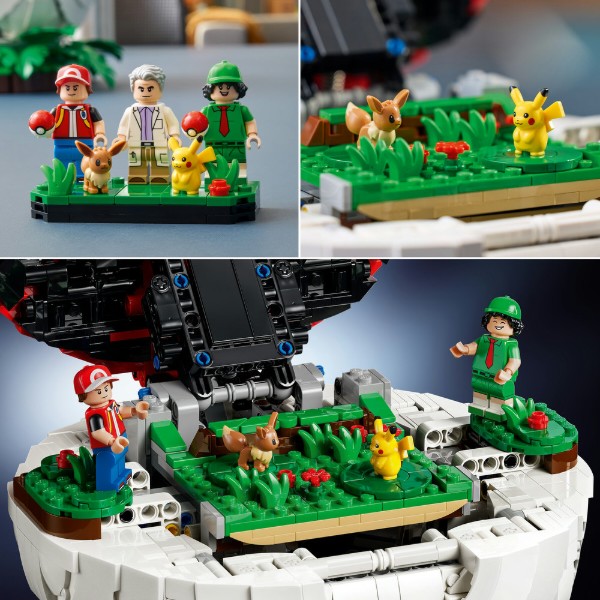 Фото - Конструктор LEGO Pokémon Покебол со знаковыми моментами работы Тренеров (72154)