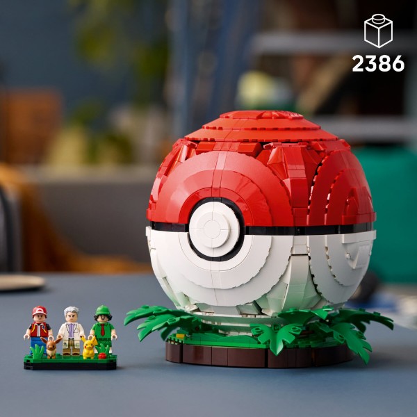 Фото - Конструктор LEGO Pokémon Покебол со знаковыми моментами работы Тренеров (72154)