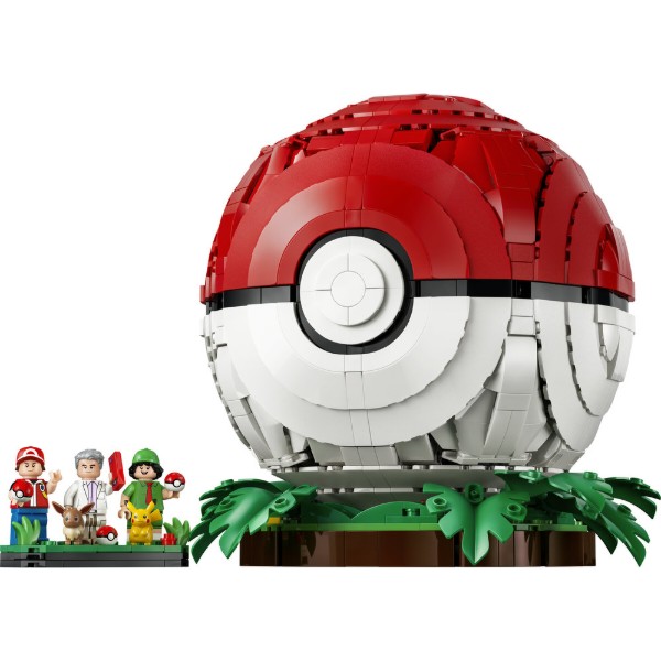 Фото - Конструктор LEGO Pokémon Покебол со знаковыми моментами работы Тренеров (72154)