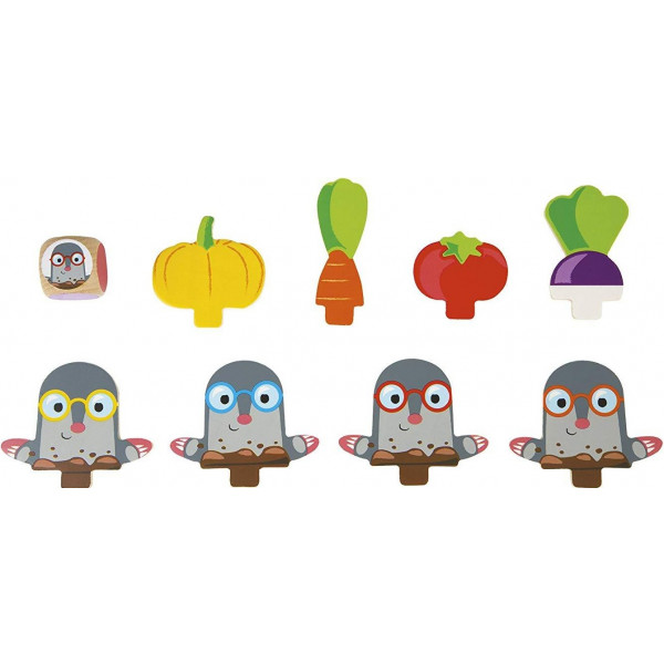 Фото - Настольная игра Janod Осторожно! Кроты! (J08246)