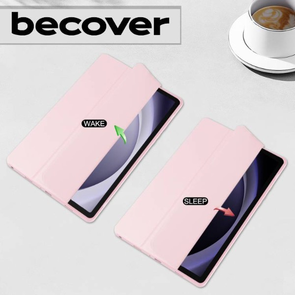 Фото - Чохол для планшета BeCover Soft Edge з кріпленням для стілусу for Samsung Galaxy Tab A9 Plus SM-X210/SM-X215/SM-X216 11.0"" Pink (710370)