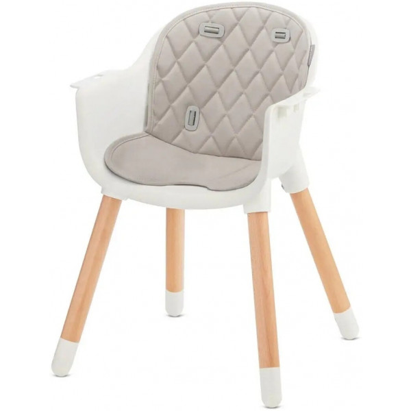 Фото - Стільчик для годування класичний Kinderkraft Sienna Gray (KKKSIENGRY0000)