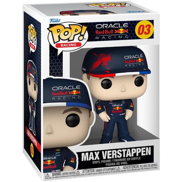 Фото - Колекційна фігурка FUNKO POP! серії Формула-1 - Макс Ферстаппен (72217)