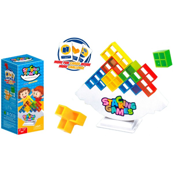 Фото - Балансир STACKING GAMES тетрис 48 дет (S-128)