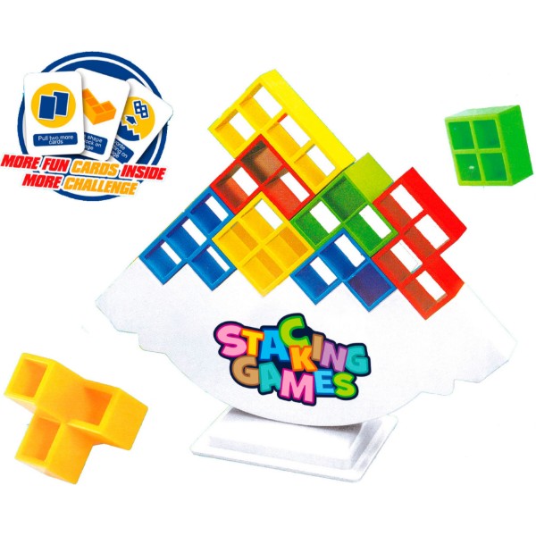 Фото - Балансир STACKING GAMES тетрис 48 дет (S-128)