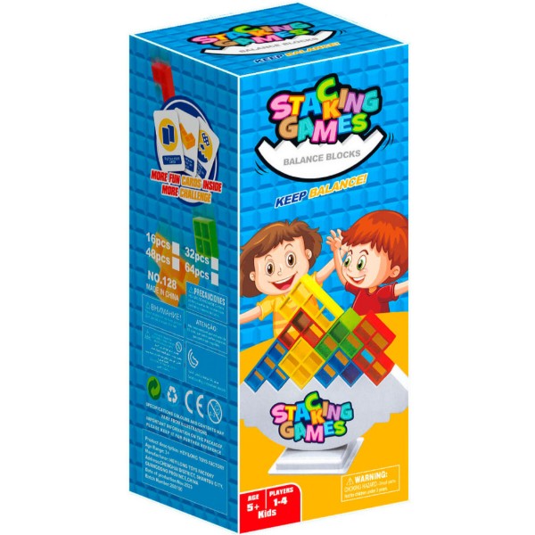 Фото - Балансир STACKING GAMES тетрис 48 дет (S-128)