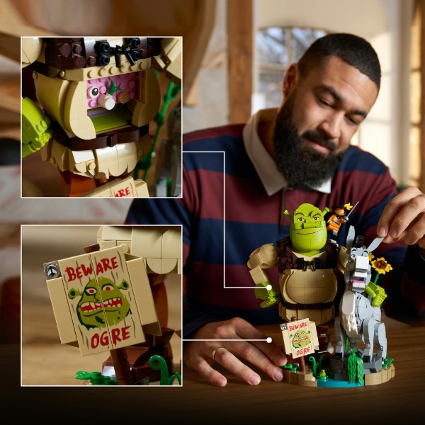 Фото - Конструктор LEGO Shrek Шрек, Осел и Кот в сапогах (72423)