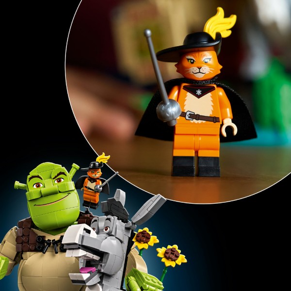 Фото - Конструктор LEGO Shrek Шрек, Осел и Кот в сапогах (72423)