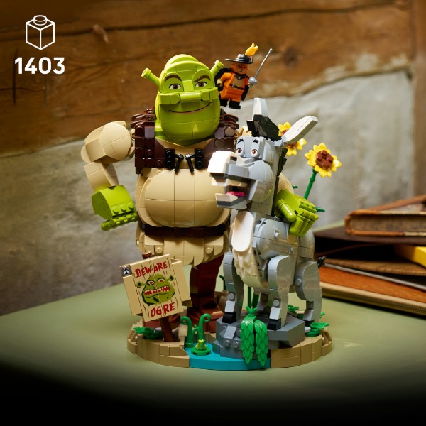 Фото - Конструктор LEGO Shrek Шрек, Осел и Кот в сапогах (72423)