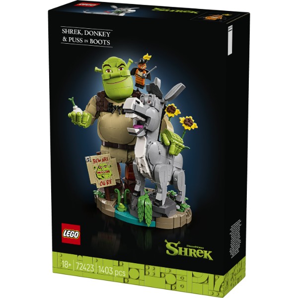 Фото - Конструктор LEGO Shrek Шрек, Осел и Кот в сапогах (72423)