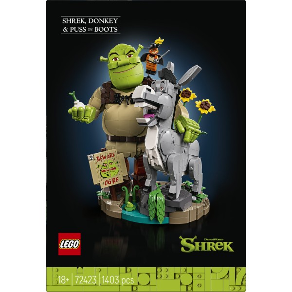 Фото - Конструктор LEGO Shrek Шрек, Осел и Кот в сапогах (72423)