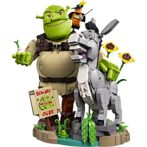 Фото - Конструктор LEGO Shrek Шрек, Осел и Кот в сапогах (72423)