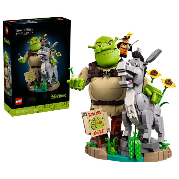 Фото - Конструктор LEGO Shrek Шрек, Осел и Кот в сапогах (72423) Фото - Конструктор LEGO Shrek Шрек, Осел и Кот в сапогах (72423)
