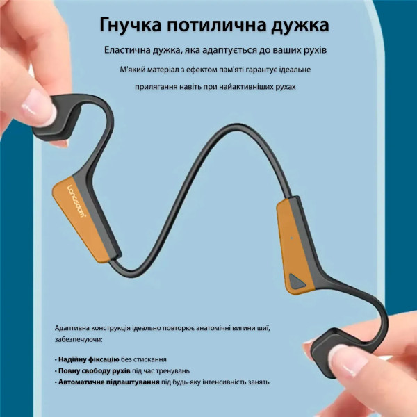Фото - Навушники накладні бездротові Langsdom BS17 Orange