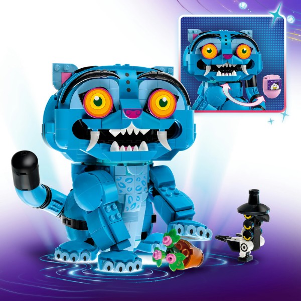 Фото - Конструктор LEGO KPop Demon Hunters Тигр Дерпи и птичка Сасси (72537)