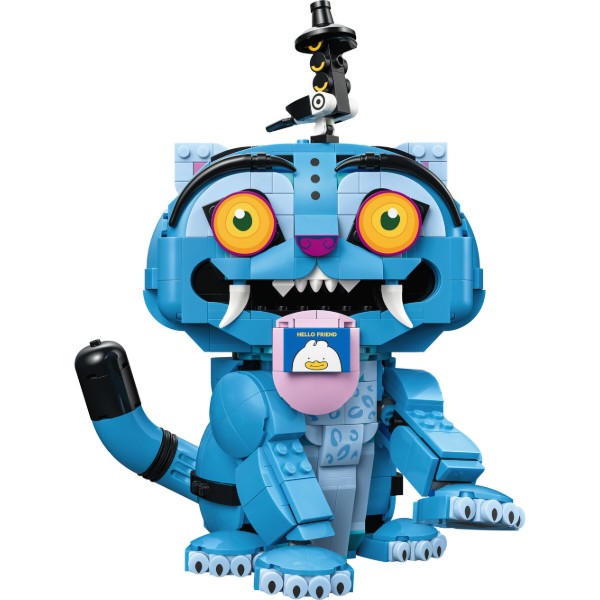 Фото - Конструктор LEGO KPop Demon Hunters Тигр Дерпи и птичка Сасси (72537)