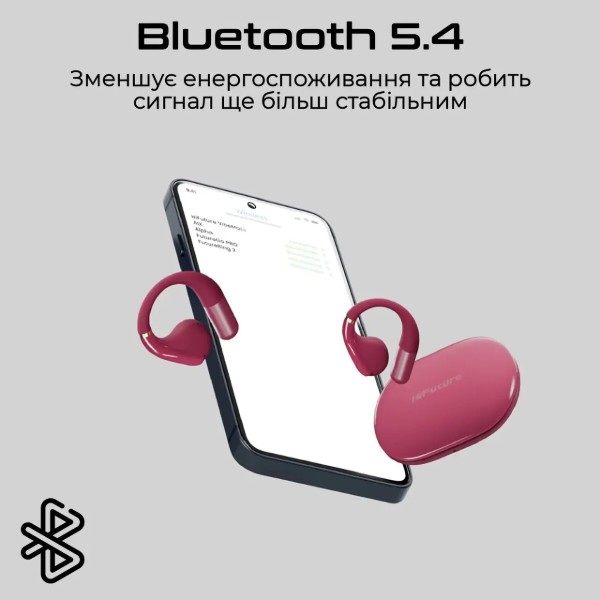 Фото - Навушники вкладиші бездротові TWS HiFuture vibemate.hotpink
