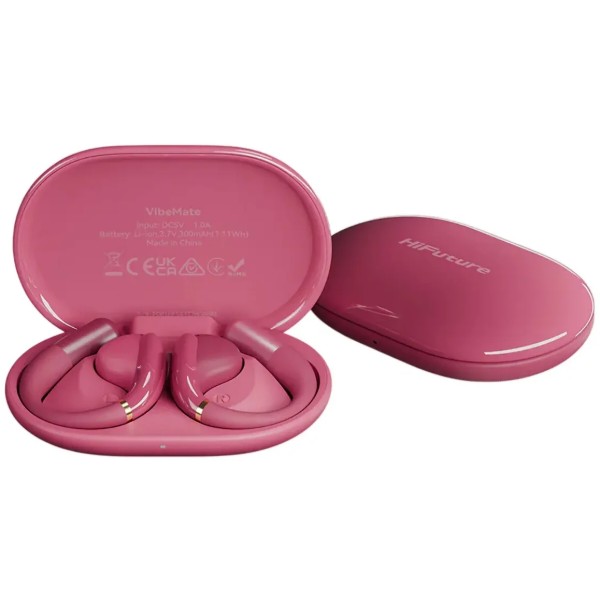 Фото - Навушники вкладиші бездротові TWS HiFuture vibemate.hotpink