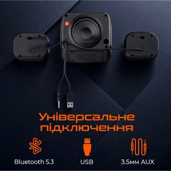 Фото - Компьютерная акустика компактная 2.0 Meetion SP2110 Black (MT-SP2110-А)