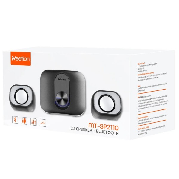 Фото - Компьютерная акустика компактная 2.0 Meetion SP2110 Black (MT-SP2110-А)