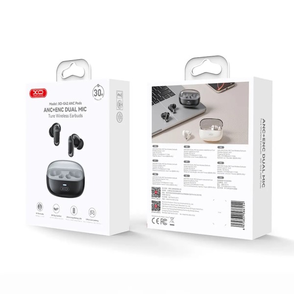 Фото - Наушники вкладыши беспроводные TWS XO G42.black