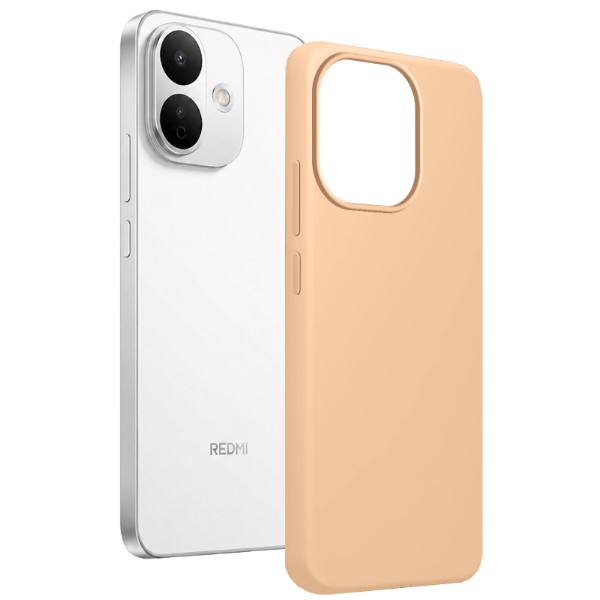 Фото - Чехол для смартфона MAKE Silicone for Xiaomi Redmi Note 17 Pro, Satin Orange (MCL-XRN17PSO)