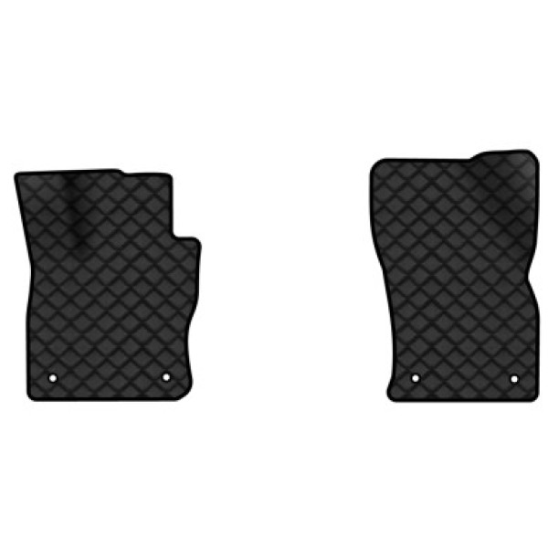 Фото - Килимки з екошкіри в салон авто передні EVAtech ECO для Tiguan Allspace 7 seats Volkswagen 2016-2020 1 покоління SUV USA VW1727AN2AV4BBLB