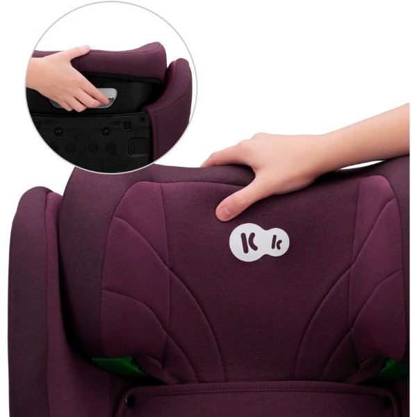 Фото - Автокрісло Kinderkraft Junior Fix 2 i-Size Cherry Pearl (KCJUFI20RED0000)
