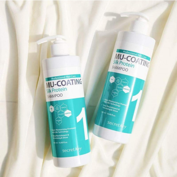 Фото - Шампунь женский Secret Key  с протеинами шелка 500 мл (8809613090093)