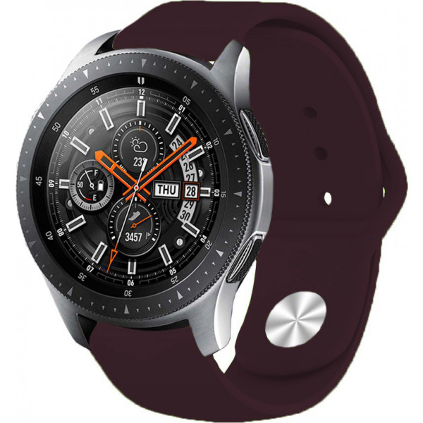 Фото - Ремінець для смарт-годинника BeCover for Garmin Vivoactive 3/3 Music/Vivomove HR/Vivomove Purple-Wine (706298)