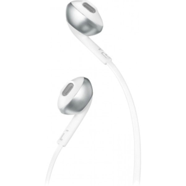 Фото - Наушники вкладыши беспроводные JBL T205BT Silver (JBLT205BTSIL)