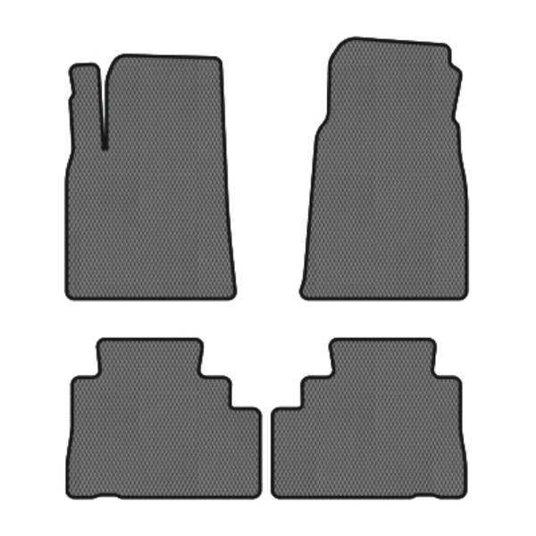 Фото - EVA коврики в салон авто EVAtech для Captiva (C140) 7 seats AT Restyling Chevrolet 2011-2018 1 поколение SUV EU CT3172PC4RGB