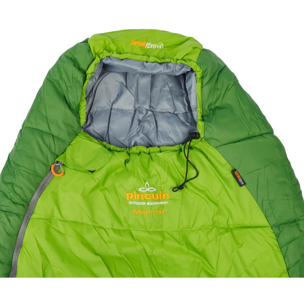 Фото - Спальний мішок Pinguin Mistral PFM 195 Green Left Zip (PNG 235340)