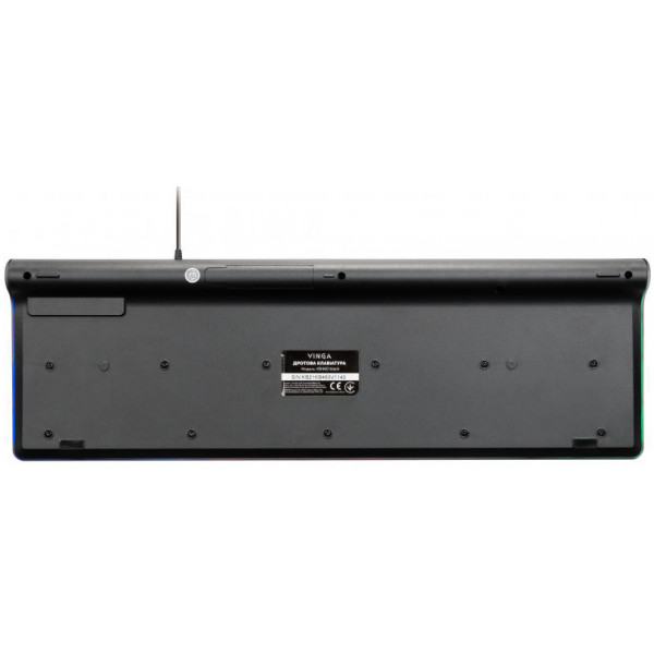 Фото - Клавіатура дротова Vinga KB-460 Black