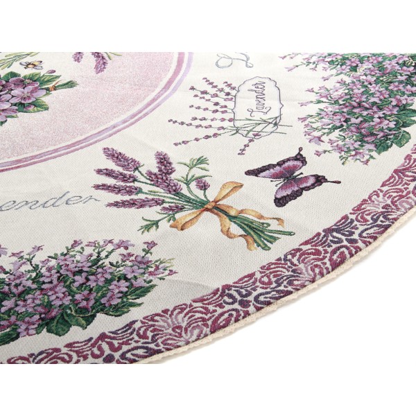 Фото - Скатерть круглая Lefard Violet 140x140 см (732-042)