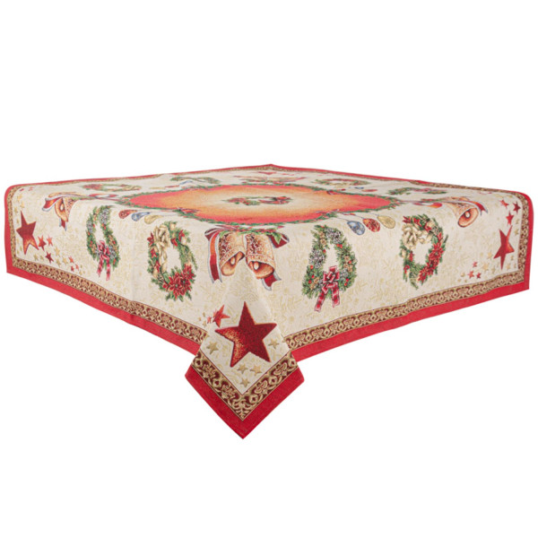 Фото - Скатертина квадратна Lefard Nativity 100x100 см (732-051)