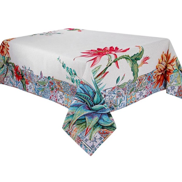 Фото - Скатертина прямокутна Lefard Bromelia 140x320 см (732-101)