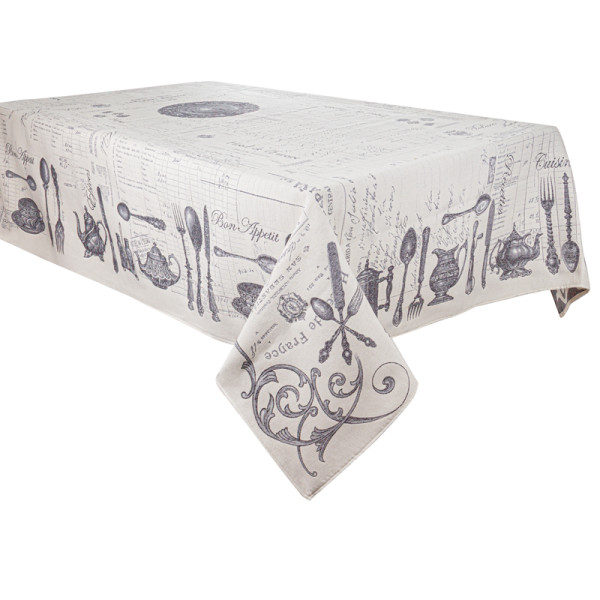 Фото - Скатертина прямокутна Lefard Cuberteria 140х300 см (732-301)